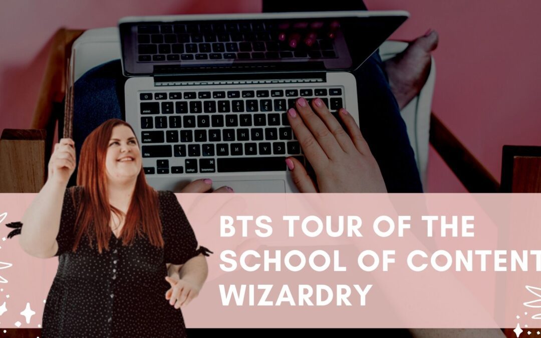 BTS Tour Of The School Of Content Wizardry