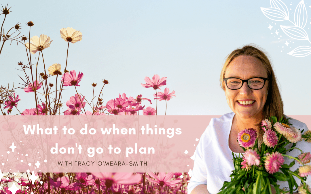 What to do when things don’t go to plan with Tracy O’Meara-Smith