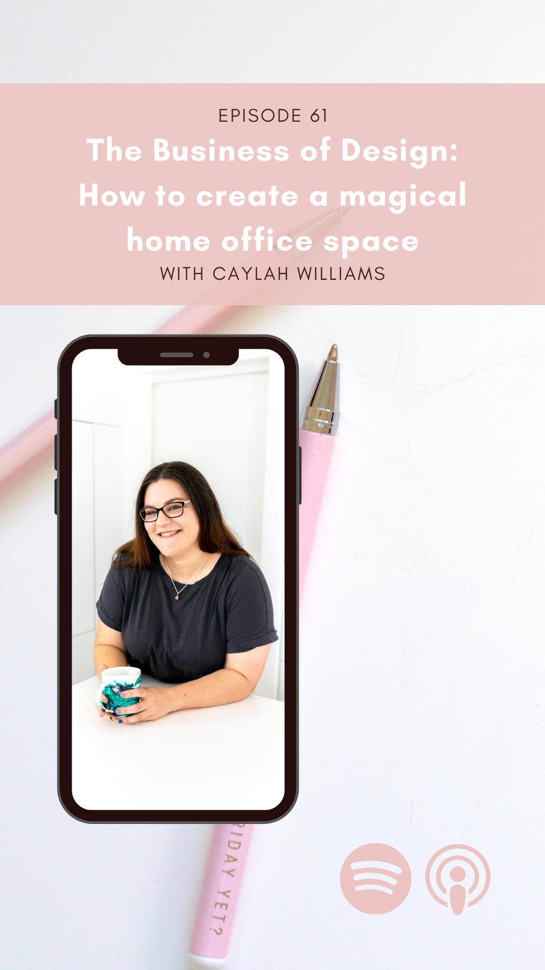 home office space caylah williams