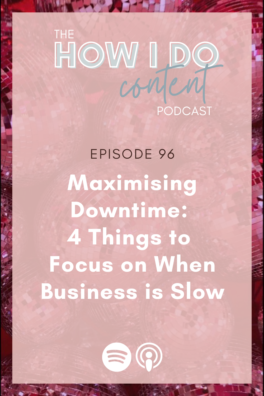 Maximising Downtime:<br />
4 Things to<br />
Focus on When Business is Slow