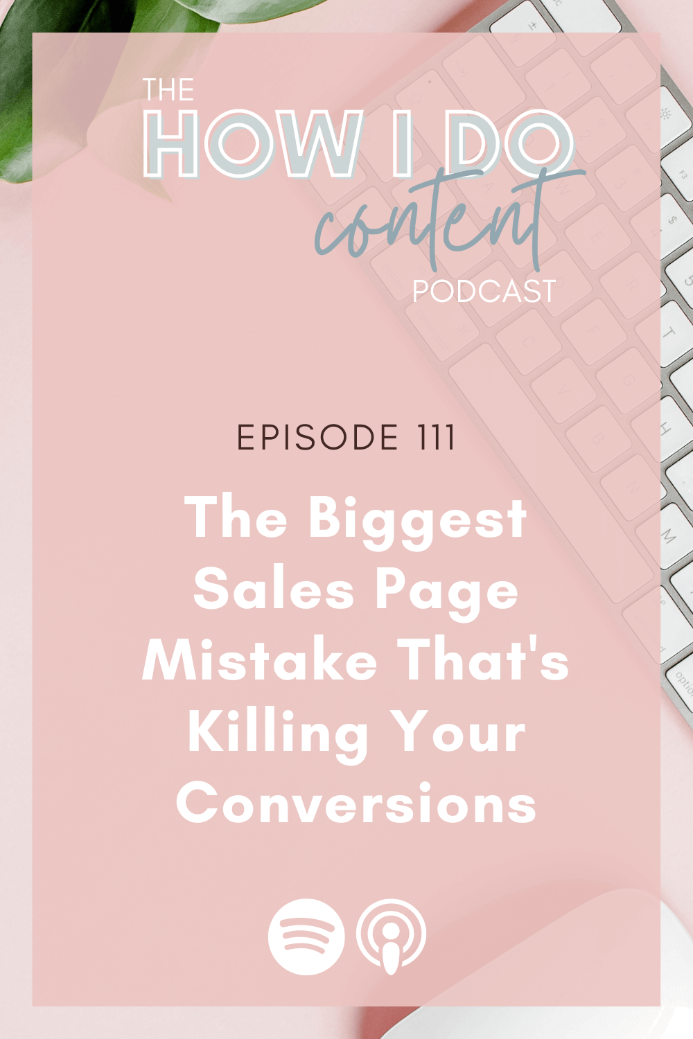 The Biggest Sales Page Mistake That's Killing Your Conversions