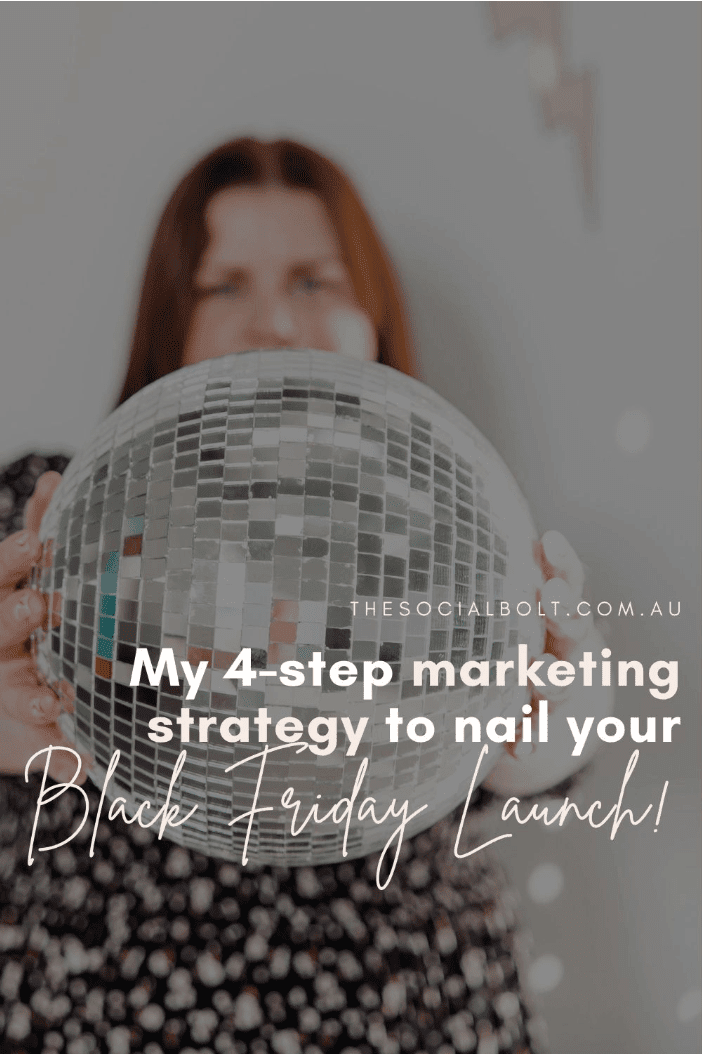 My 4-Step Marketing Strategy to Nail Your Black Friday Launch
